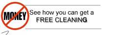 free carpet cleaning